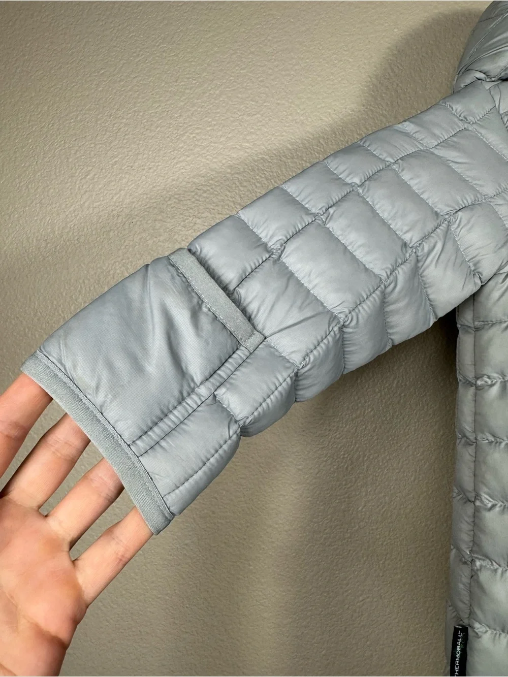 The North Face ThermoBall Eco Bunting gray EUC G